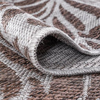 Keen Home Design Terrace Outdoor Area Rug - 6x9 Washable Indoor/Outdoor Rug for Patio, Kitchen, Balcony, Beach, Garden, Deck and Porch, Size: 6'x8'10"