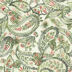 LVTXIII Inflatable Stool Ottoman Footrest with Handle, Decorative Fade-Resistant Foot Stool, Indoor or Outdoor Pouf for Home Garden and Camping Use, 21x21x9, Faylinn Shadow Paisley