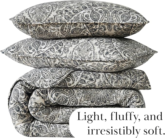 Southshore Fine Living, Inc. Ashanti Collection Oversized Quilt Twin Bedding Set Lightweight, Soft Coverlet Bedspread 2-Piece with one Matching sham (69 in Wide x 98 in Long), Twin/XL, Grey