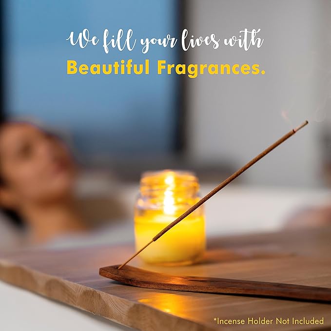 Fougere Incense Sticks, Organic Hand Dipped Incense, Natural Herbs & Aromatic Ingredients, Contain 40 Sticks Inside, Burn Time 45 to 60 Minutes, Spiritual Gifts, Captivate Incense by Karma Pledge