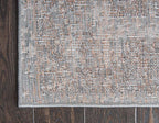 Unique Loom Rosso Collection Vintage, Traditional, Bohemian, Geometric, Distressed, Southwestern Area Rug, 2' 0" x 3' 0", Gray/Ivory