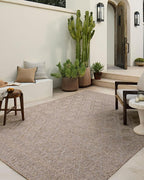 Loloi Amber Lewis Topanga Collection TOP-06 Natural/Mist 3'-11" x 5'-11" Indoor/Outdoor Accent Rug