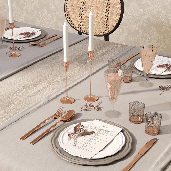 Candlestick Holders Rose Gold, 1 Pack Taper Candle Holder for Candlesticks, Candle Sticks Holder Decor for Home Decor