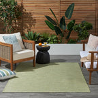 Nourison Home Home Positano 8' x 10' Fabric Green Area Rug