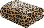 MERRYLIFE Leopard Throw Blanket Decorative Fleece Throw | Ultra-Plush Colorful Oversized | Couch Blanket Travel Lap | Large Size(60" 90",Cheetah)