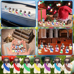 50 Pcs Baby Jesus Figures Mini Jesus Figurines in Bulk Original Design Tiny Miniature Jesus Figures for Hide and Seek, Religious Party Favors, Sunday School, Baptism Gift, Easter Egg Stuffers