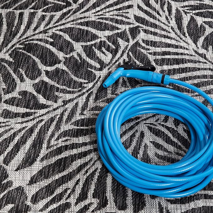 Keen Home Design Terrace Outdoor Runner Rug - 2x8 Washable Indoor/Outdoor Rug for Patio, Kitchen, Balcony, Beach, Garden, Deck and Porch, Size: 2'2"x7'7"