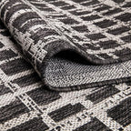 Keen Home Design Outdoor Runner Rug - 2x10 Washable Indoor/Outdoor Rug for Patio, Balcony, Kitchen, Garden, Beach, Deck and Porch. Size: 2'2" x 9'11"