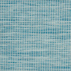Nourison Positano Indoor-Outdoor Aqua 9' x 12' Area Rug, Easy Cleaning, Non Shedding, Bed Room, Living Room, Dining Room, Backyard, Deck, Patio (9x12)