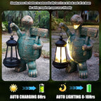 Turtle Garden Statue Outdoor Décor with Solar Lights Lantern,Turtle Solar Light Figurines Outside Decorations for Yard，Lawn,Patio, Balcony, Unique Housewarming Gifts