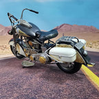 Collectible Vehicles Vintage Motorcycle Model Decoration Iron Motorcycle Miniature Sculpture for Table Book Shelf Decor Gift