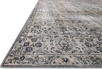 Loloi Layla Collection LAY-06 Taupe/Stone 9'-0" x 12'-0" .13" Thick Area Rug, Soft, Durable, Vintage Inspired, Distressed, Low Pile, Non-Shedding, Easy Clean, Printed, Living Room Rug