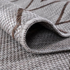 Keen Home Design Terrace Outdoor Runner Rug - 2x10 Washable Indoor/Outdoor Rug for Patio, Kitchen, Balcony, Beach, Garden, Deck and Porch, Size: 2'2"x9'11"