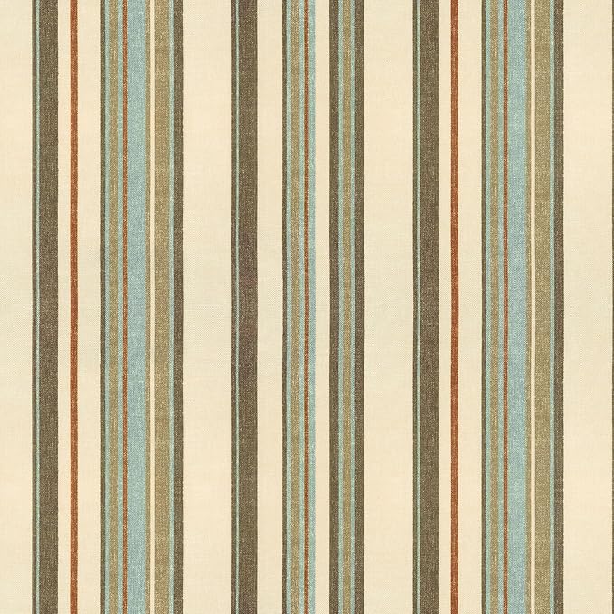 LVTXIII Outdoor Inflatable Ottoman, Fade-Resistant Round Footrest Stool D31”x H14”, Portable Patio Pouf for Garden Camping or Home Use, Stripe Onyx