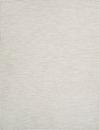 Nourison Home Positano 9' x 12' Light Grey Modern Indoor/Outdoor Rug Polypropylene