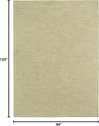 Nourison Home Home Positano 7' x 10' Fabric Green Area Rug