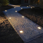 Paver Light 4×4 Inch (3.93 X 3.93 inch), Warm White 2700K Glare-Free Illumination for Driveways, Pathways, Pool Deck & Patios,12V AC/DC, Waterproof & Drive-Over Rated