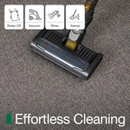 LUMI Ultra Thin Door Mat for Entryway, Low Profile Non Slip Rubber Backing Indoor Doormat, Easy Clean Welcome Entrance Mat for Inside House, Patio,Brown 24"x36"