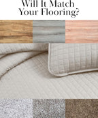 Southshore Fine Living, Inc. Twin Quilt Bedding Set, Soft Brushed Microfiber XL Twin Bedspread Coverlet, Stain & Pet Hair Resistant Bedding, XL Bedspread with Matching Pillow Sham, Bone