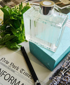 M&SENSE Linen Breeze Reed Diffuser Set - 7.04oz Scented Diffusers for Home with Sticks, Shelf Decor for Bedroom Bathroom Office for Women Friend