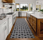 Keen Home Design Outdoor Runner Rug - 2x10 Washable Indoor/Outdoor Rug for Patio, Balcony, Kitchen, Garden, Beach, Deck and Porch. Size: 2'2" x 9'11"