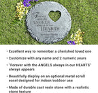 Let's Make Memories Personalized Always in Our Hearts Memorial Garden Stone - Sympathy Marker