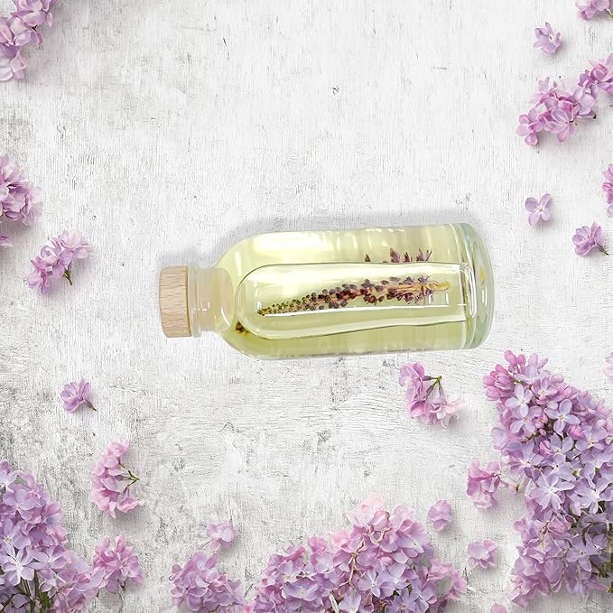 Urban Naturals Lilac Blossoms Reed Diffuser Set | Made with Essential Oils & Real Botanicals | Lily of The Valley, Violets & Lilac | Made in The USA