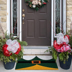 Gertmenian Paramount The Elf Coir Doormat - 2x3 Welcome Mat (2-Pack), Ideal for High Traffic Areas in Front Door, Garage, Entryway - OMG/Costume, 80025