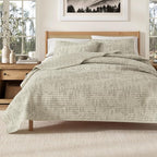 Great Bay Home Full/Queen Reversible Rustic Lodge Bear Bedspread Quilt with Shams - All Season Cabin Coverlet Bedding Set (Includes 1 Quilt, 2 Pillow Shams)