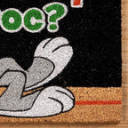 Gertmenian Looney Tunes Coir Doormat - 2x3 Welcome Mat (2-Pack), Ideal for High Traffic Areas in Front Door, Garage, Entryway - Warner Bros. Doc/Folks, 80029