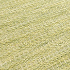 Adiva Rugs Outdoor Indoor Area Rug, Weather Resistant, Easy to Clean, Stain Resistant Floor Mat for Dining Room, Backyard, Deck, Patio (Olive Weiss, 2'6" x 7')