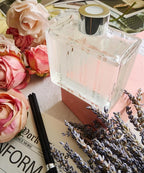 M&SENSE Rose & Sandalwood Reed Diffuser Set - 7.04 oz Velvet Rose Non-Toxic Scent Diffusers for Home Bathroom Shelf Decor, Aromatherapy Diffuser Gift for Girlfriend