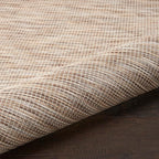 Nourison Home Positano 10' x 14' Beige Fabric Modern Area Rug (10' x 14')