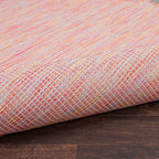 Nourison Home Positano Indoor/Outdoor Rainbow 2'2" x 10' Area Rug, Easy Cleaning, Non Shedding, Bed Room, Living Room, Dining Room, Backyard, Deck, Patio (2x10)