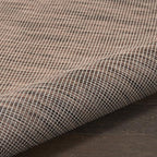 Nourison Home Positano 10' Runner Natural Fabric Modern Area Rug (10' Runner)