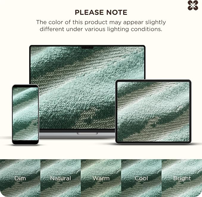 Bedsure 100% Cotton Throw Blanket for Couch - Chenille Woven Textured Blanket Gifts for Women, Cozy and Soft for All Seasons, Home Decor Boho Throw for Bed, Sofa, Aqua Gray, 50x60 Inches