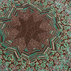 Donna Sharp Contemporary Polyester Quilt Set - Sea Breeze Star - 2-Piece Twin Size Quilt Set, Includes Quilt, and Pillow Sham Perfect for Coastal and Souhtwest Decor