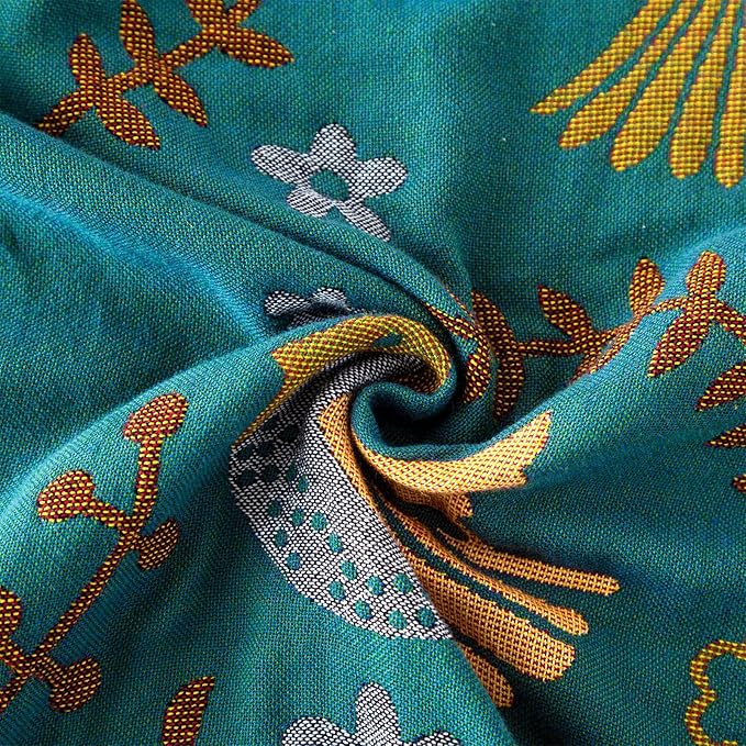 MSGKV Boho Throw Blanket Queen Size Cotton Blanket for Couch and Sofa Living Room Blanket Summer Bed Cozy Gauze Blanket 90" x 90"