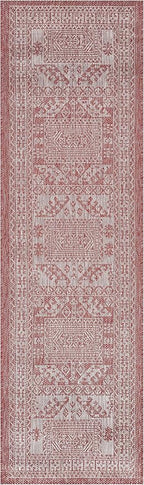 Keen Home Design Terrace Outdoor Runner Rug - 2x6 Washable Indoor/Outdoor Rug for Patio, Kitchen, Balcony, Beach, Garden, Deck and Porch, Size: 2'2"x5'7"