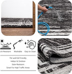Keen Home Design Outdoor Rug - 8x10 Washable Indoor/Outdoor Rug for Patio, Balcony, Kitchen, Garden, Beach, Deck and Porch. Size: 7'9" x 10'2"