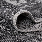 Keen Home Design Terrace Outdoor Area Rug - 5x8 Washable Indoor/Outdoor Rug for Patio, Kitchen, Balcony, Beach, Garden, Deck and Porch, Size: 5'3"x7'7"