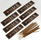 Mecka Salem Spell Incense Sticks | Set of 7 | Premium Slow Burn Organic Incense Sticks for Wicca Rituals and Mystic Vibes | 140 Insense Sticks of Palo Santo, Frankincense, Dragon Blood