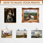 LANCHI95 12 PCS Vintage Victorian Wall Decor, Classic Maximalist Wall Decor, Coquette Vintage Art Prints, Victorian Wall Art, Vintage Paintings Pictures Moody Maximalist Decor (UNFRAMED)