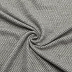 Amazon Basics Cozy Room Décor Throw Blanket, Lightweight, Recycled Polyester, Dark Gray and Light Gray Herringbone, 50"x 60"