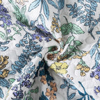 Travan 3-Piece Quilt Set Quilted Bedspread Lightweight Coverlet Set Garden Style Floral Printed Oversized Quilted Bedding Set for All Season, Secret Garden, Queen Size