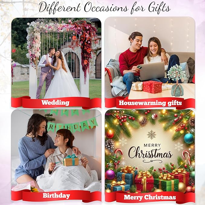 Green Aventurine Crystal Tree with Green Aventurine Stone Base Tree of Life Decor for Bedroom, Birthday Gifts for Women, Sister Gift, Birthday Gifts for Mom, Cute Home Decor Housewarming Present