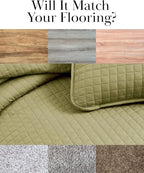 Southshore Fine Living, Inc. Full/Queen Quilt Set with 2 Matching Pillow Shams, Lightweight Full Size Quilt Coverlet, Easy Care, Machine Washable Queen Size Bedspread, Taupe