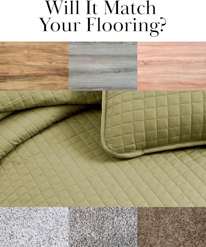 Southshore Fine Living, Inc. Twin Quilt Bedding Set, Soft Brushed Microfiber Taupe Quilts, Twin/XL Coverlet Bedspread, Wrinkle & Pet Hair Resistant Bedding with 1 Pillow Sham, Taupe