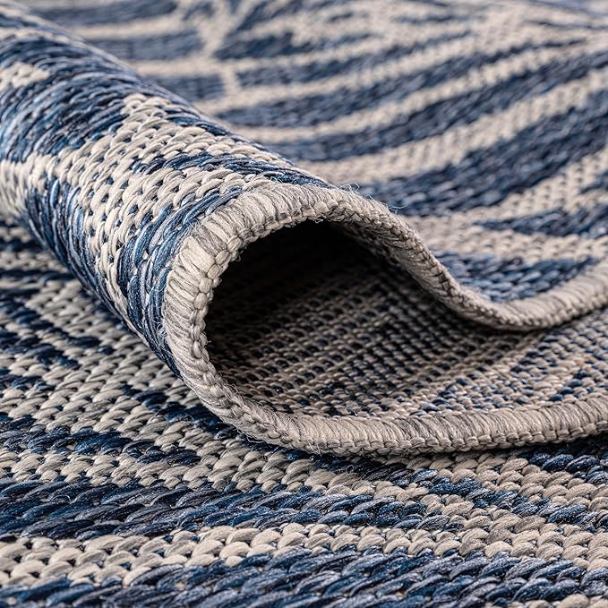 Keen Home Design Terrace Outdoor Runner Rug - 2x12 Washable Indoor/Outdoor Rug for Patio, Kitchen, Balcony, Beach, Garden, Deck and Porch, Size: 2'2"x11'10"