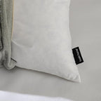 Basic home14x24 Decorative Throw Pillow Inserts-Down Feather Pillow Inserts-Oblong-Cotton Fabric-Set of 2-White.